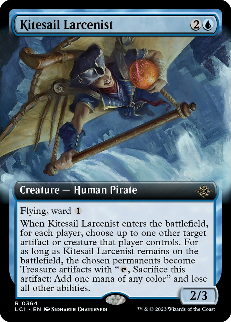 Kitesail Larcenist (Extended Art) [The Lost Caverns of Ixalan] | Gam3 Escape