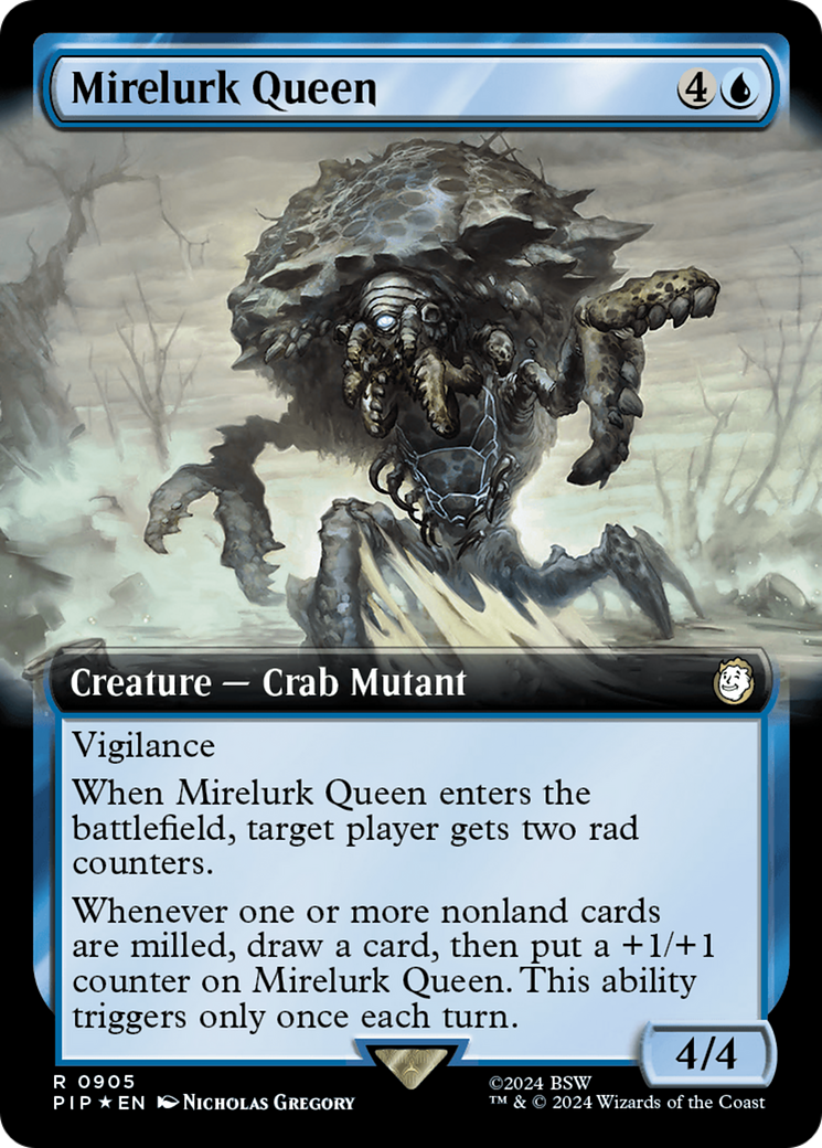 Mirelurk Queen (Extended Art) (Surge Foil) [Fallout] | Gam3 Escape