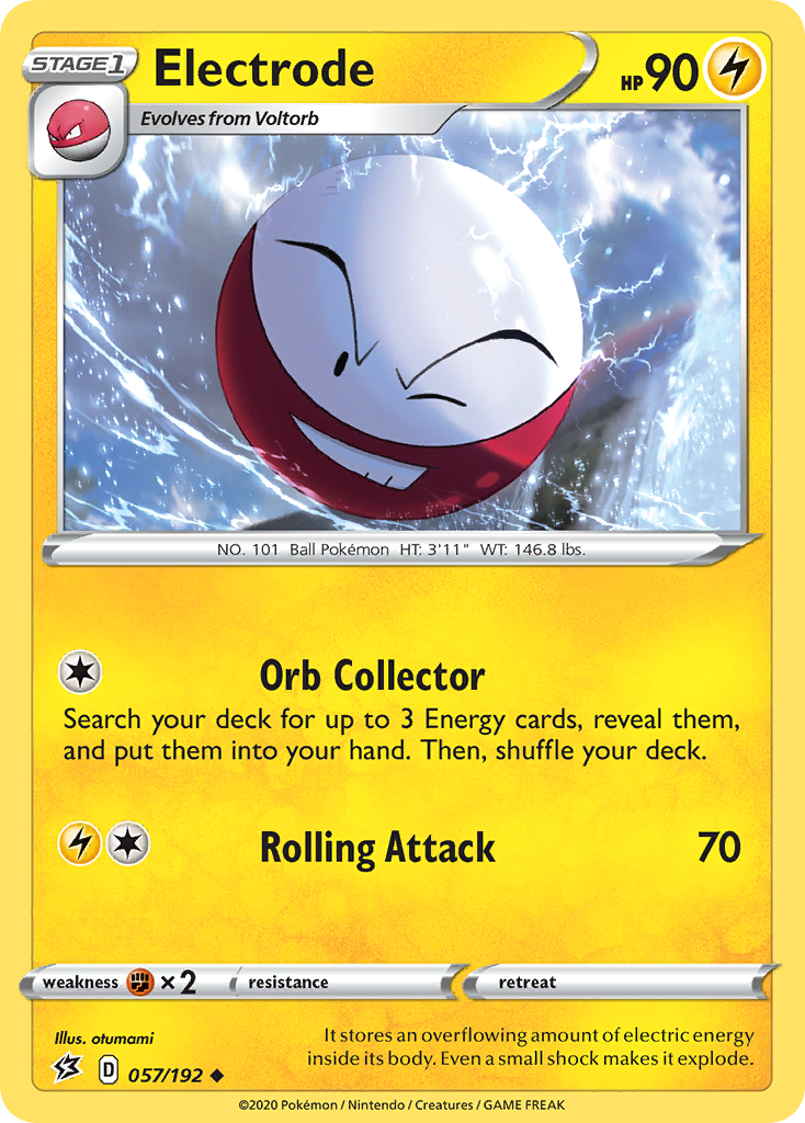 Electrode (057/192) [Sword & Shield: Rebel Clash] | Gam3 Escape