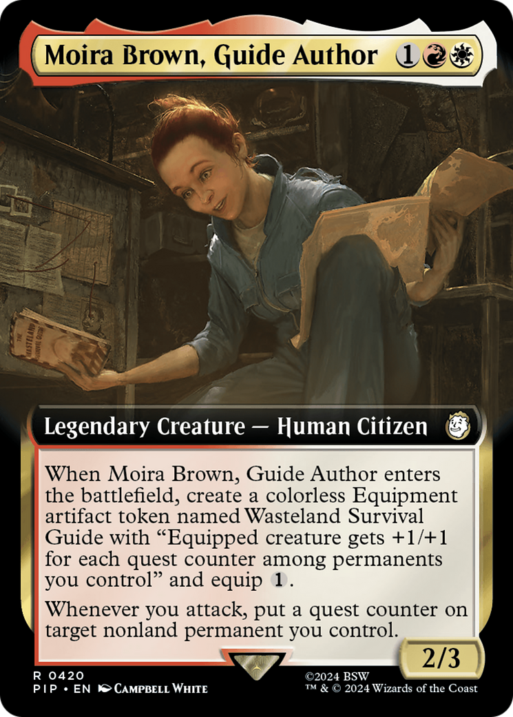 Moira Brown, Guide Author (Extended Art) [Fallout] | Gam3 Escape