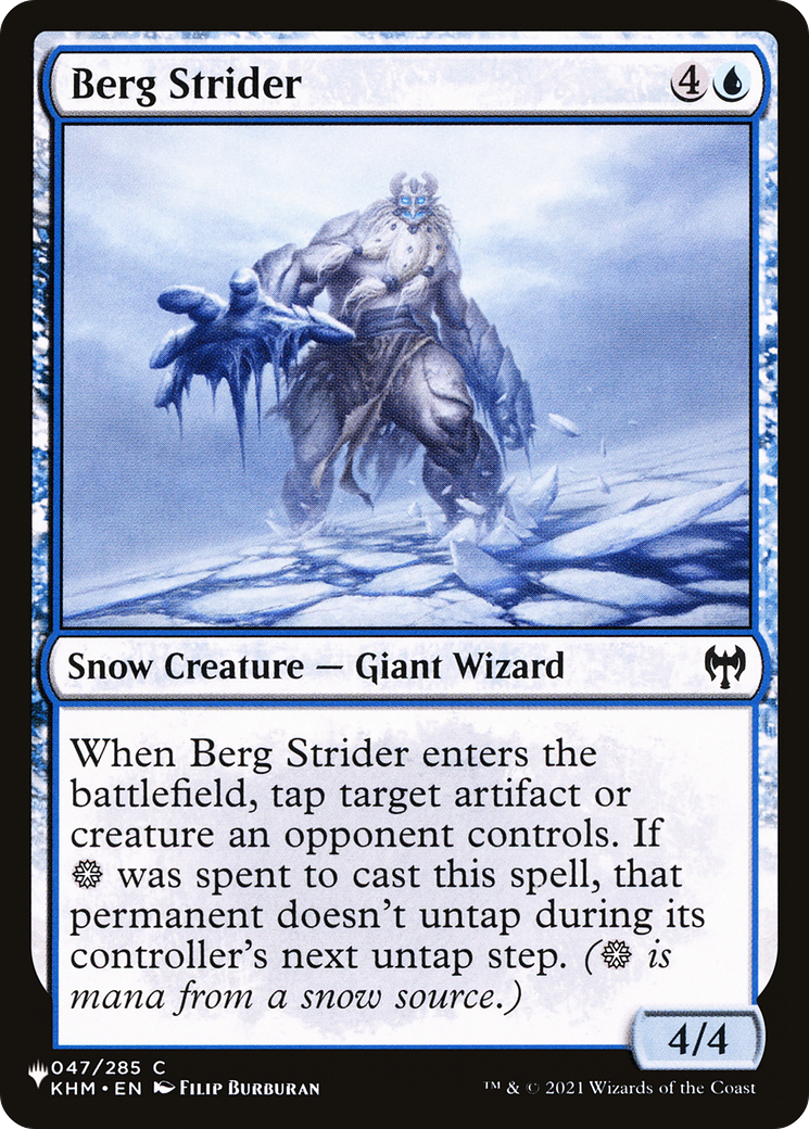 Berg Strider [The List Reprints] | Gam3 Escape