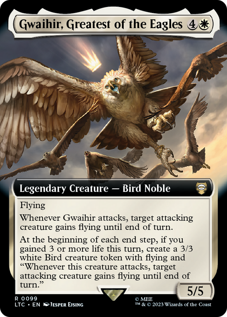 Gwaihir, Greatest of the Eagles (Extended Art) [The Lord of the Rings: Tales of Middle-Earth Commander] | Gam3 Escape