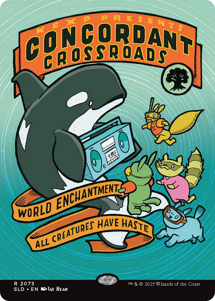 Concordant Crossroads (2073) (Rainbow Foil) [Secret Lair Drop Series] | Gam3 Escape
