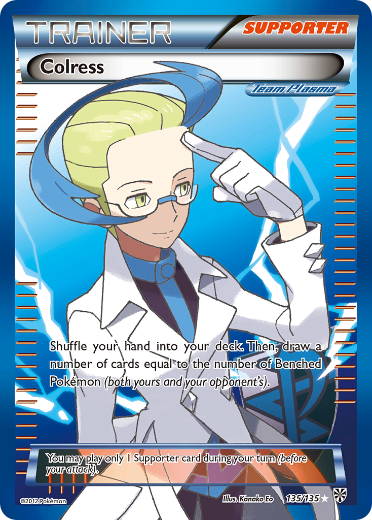 Colress (135/135) [Black & White: Plasma Storm] | Gam3 Escape