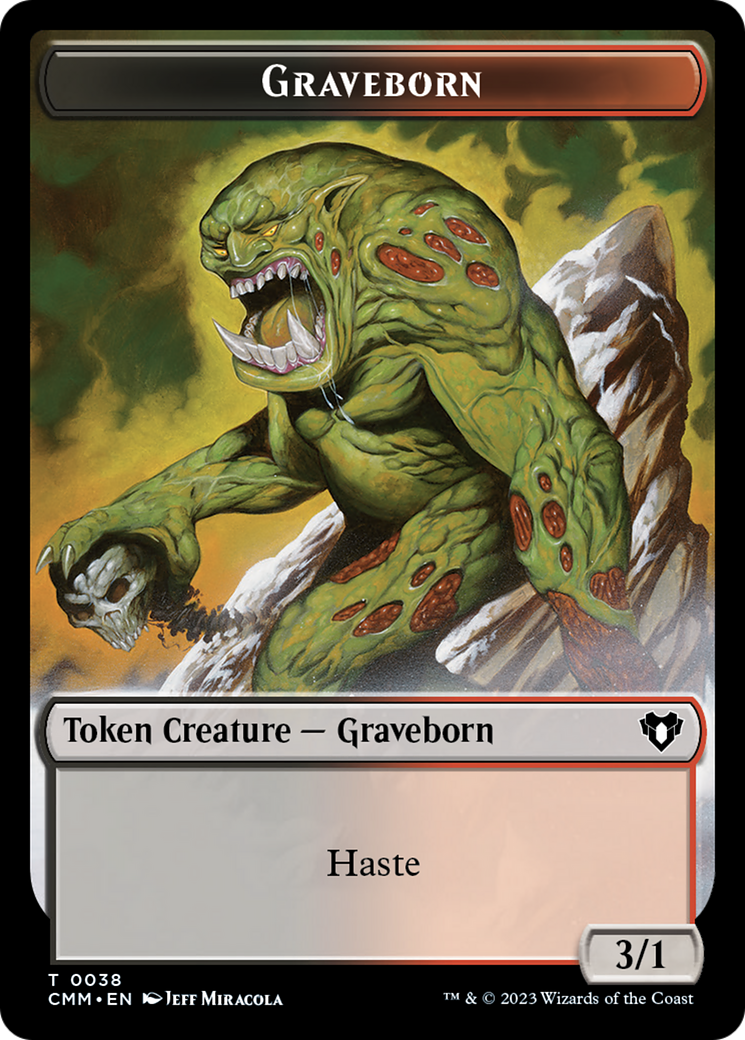 Graveborn Token [Commander Masters Tokens] | Gam3 Escape