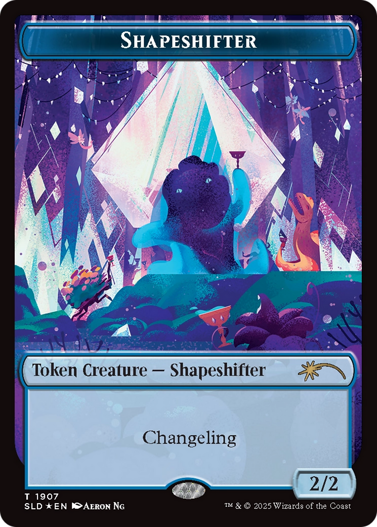 Shapeshifter Token (1907) (Double Rainbow Foil) [Secret Lair Drop Series] | Gam3 Escape