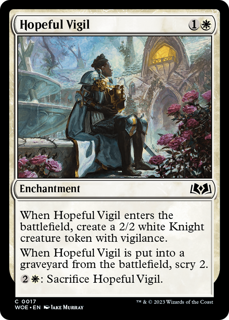 Hopeful Vigil [Wilds of Eldraine] | Gam3 Escape