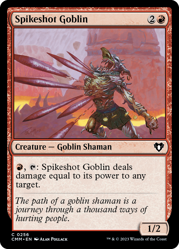 Spikeshot Goblin [Commander Masters] | Gam3 Escape