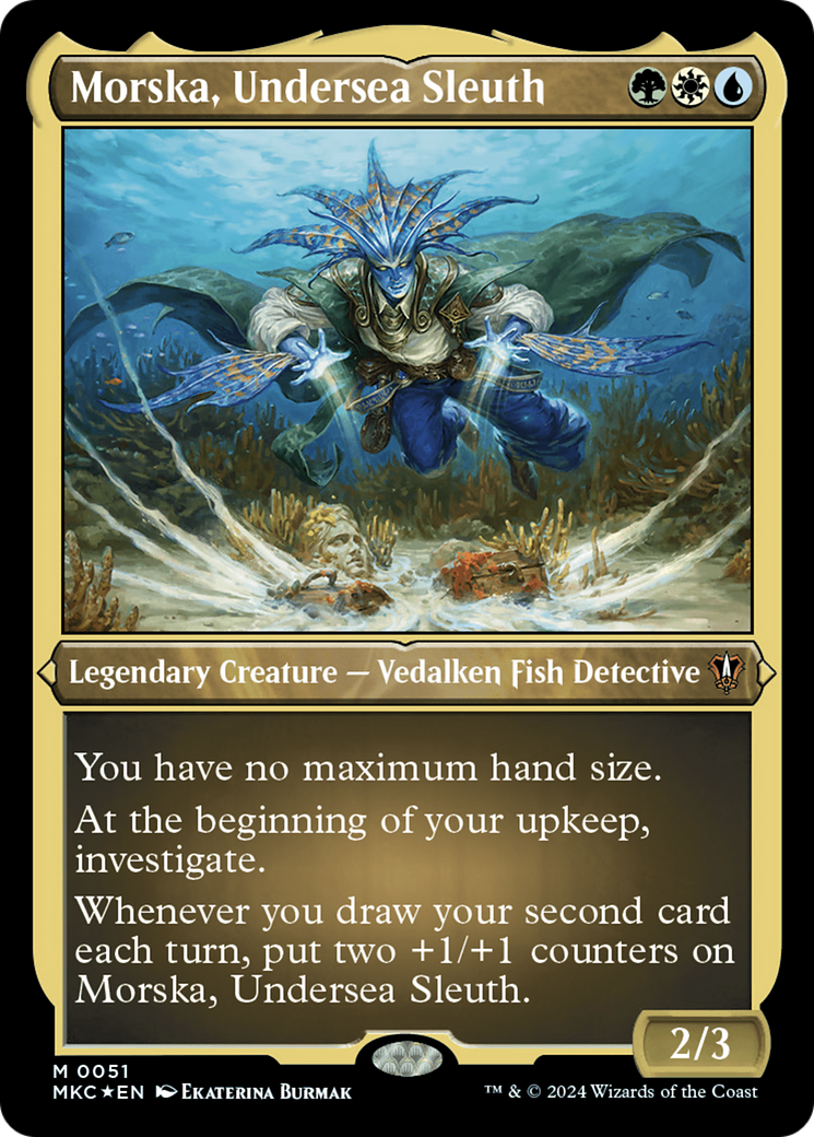 Morska, Undersea Sleuth (Display Commander) [Murders at Karlov Manor Commander] | Gam3 Escape