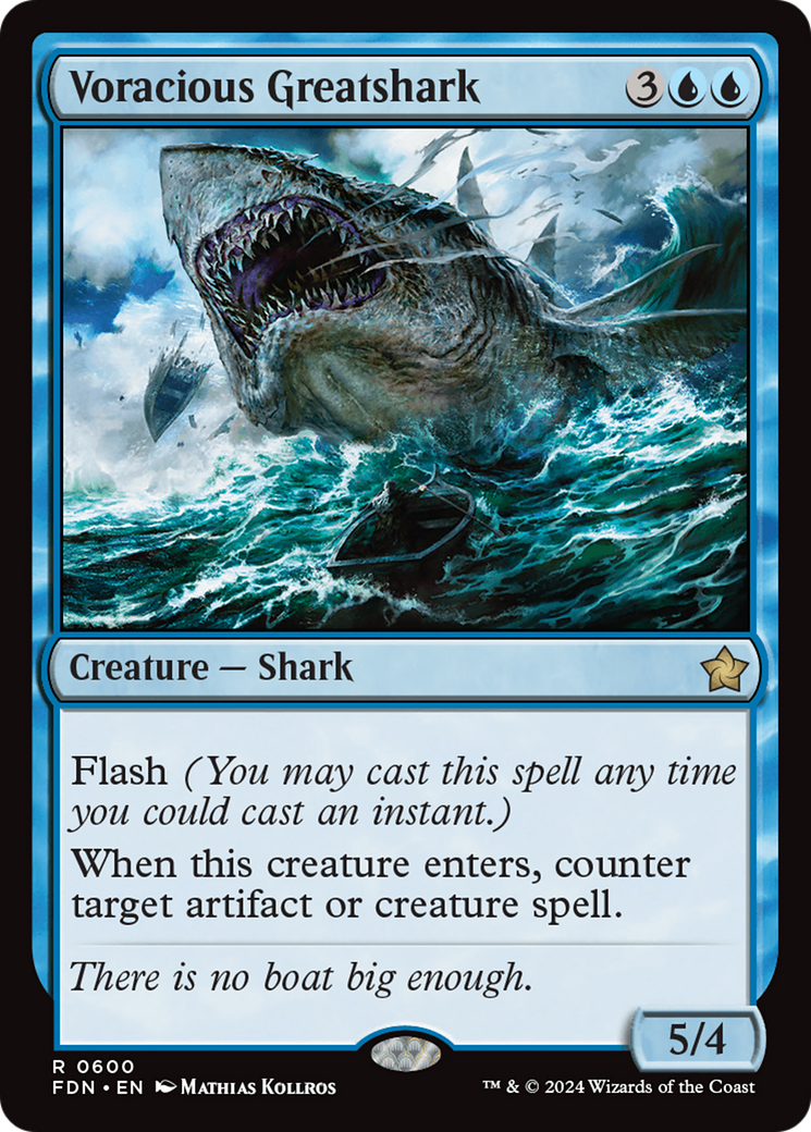 Voracious Greatshark [Foundations] | Gam3 Escape