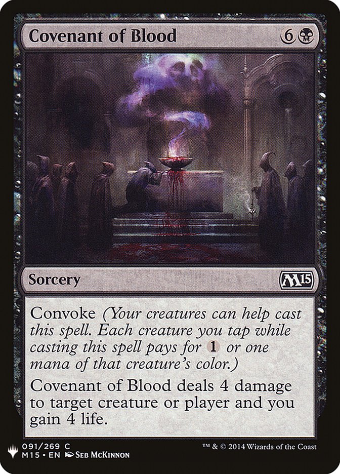 Covenant of Blood [Mystery Booster] | Gam3 Escape