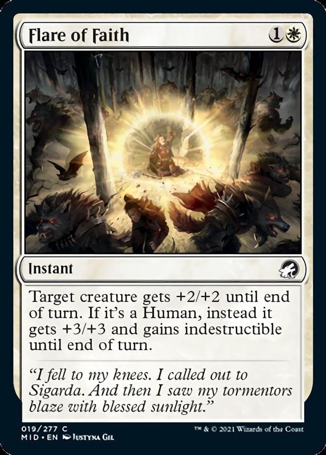 Flare of Faith [Innistrad: Midnight Hunt] | Gam3 Escape