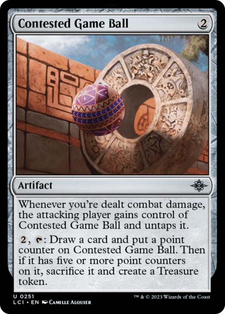 Contested Game Ball [The Lost Caverns of Ixalan] | Gam3 Escape