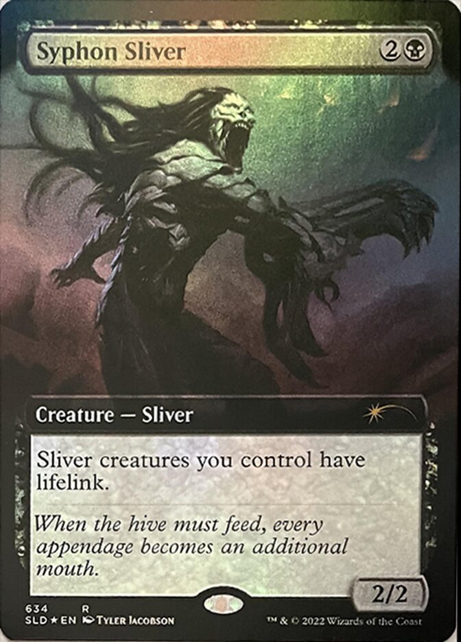 Syphon Sliver (Extended Art) [Secret Lair Drop Promos] | Gam3 Escape