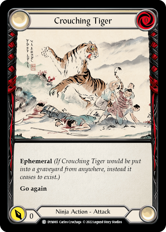Crouching Tiger [DYN065] (Dynasty)  Rainbow Foil | Gam3 Escape