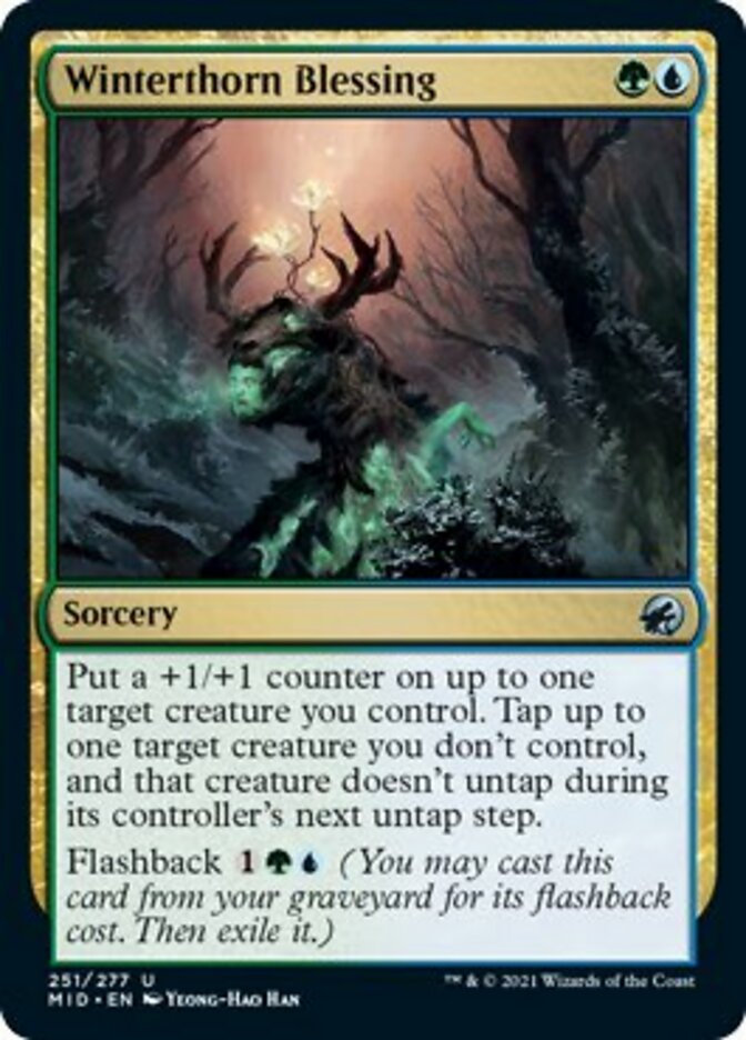 Winterthorn Blessing [Innistrad: Midnight Hunt] | Gam3 Escape