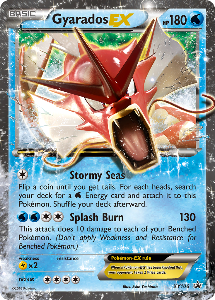 Gyarados EX (XY106) [XY: Black Star Promos] | Gam3 Escape