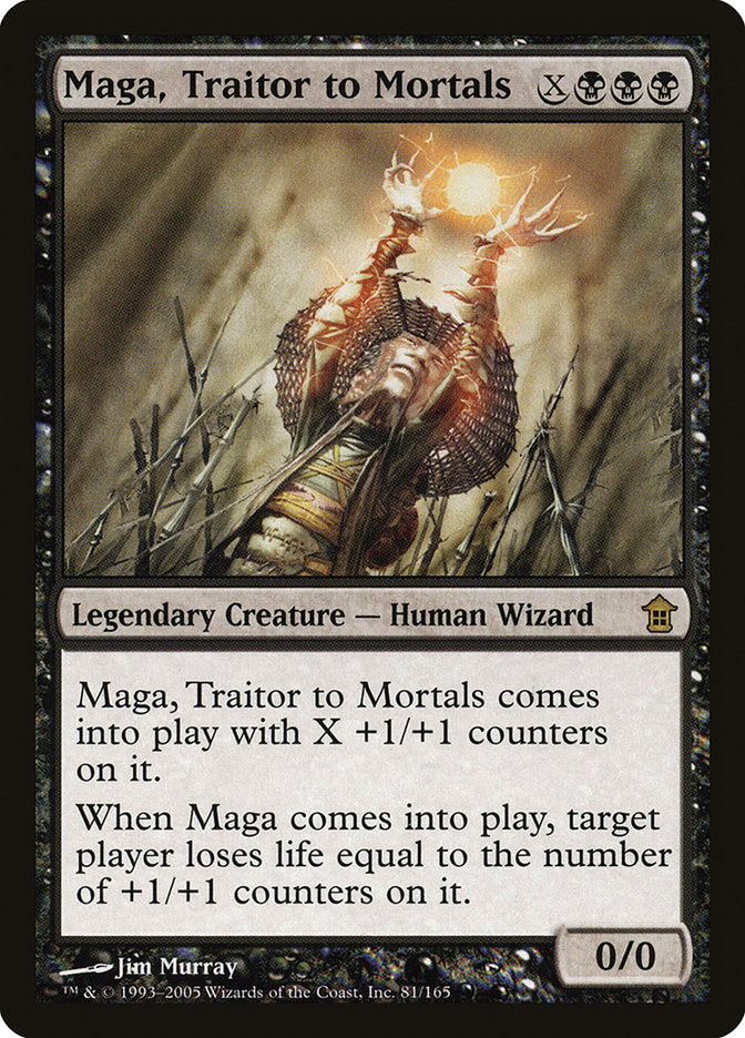 Maga, Traitor to Mortals [Saviors of Kamigawa] | Gam3 Escape