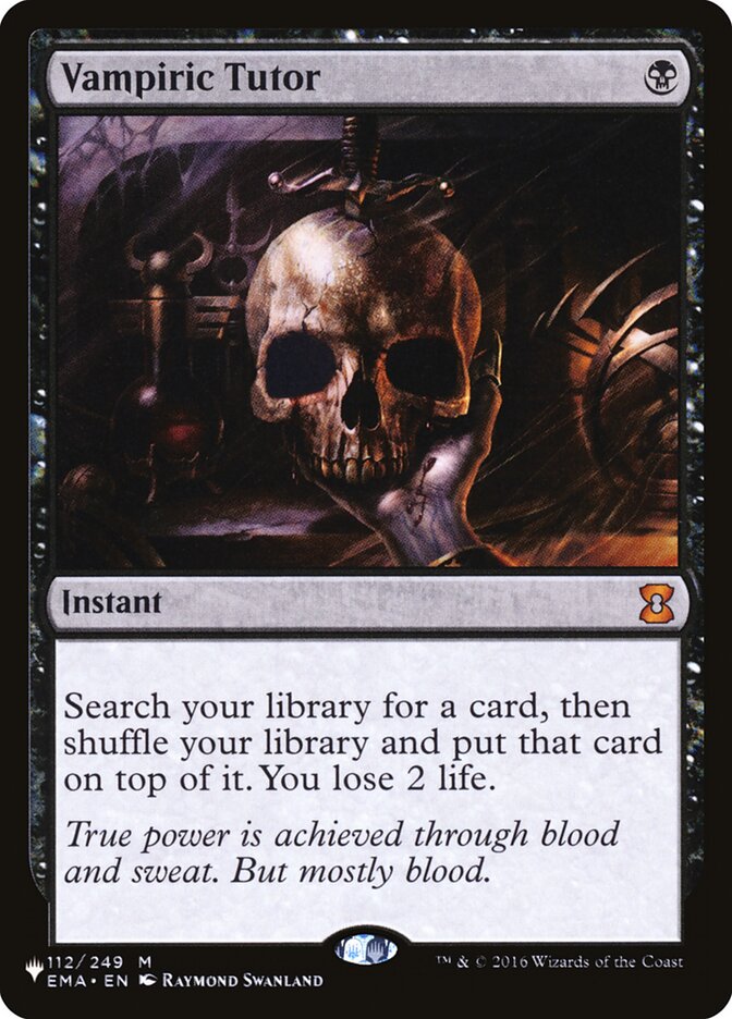 Vampiric Tutor [The List] | Gam3 Escape