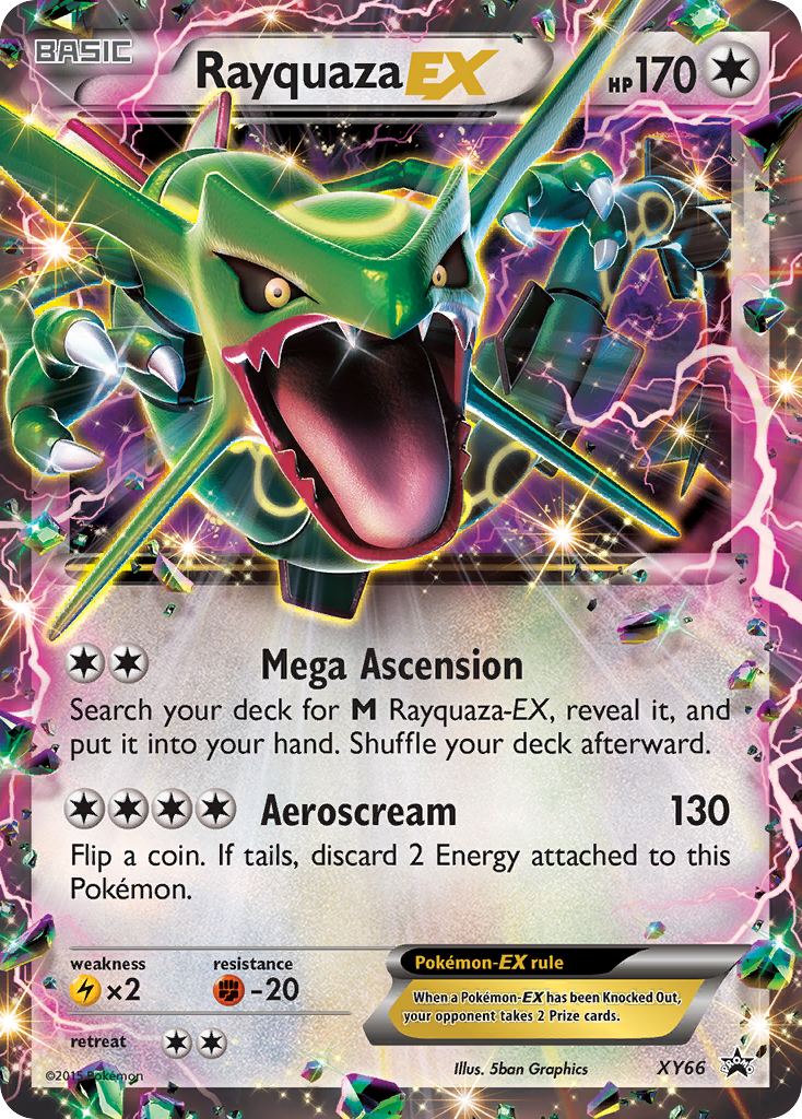 Rayquaza EX (XY66) [XY: Black Star Promos] | Gam3 Escape