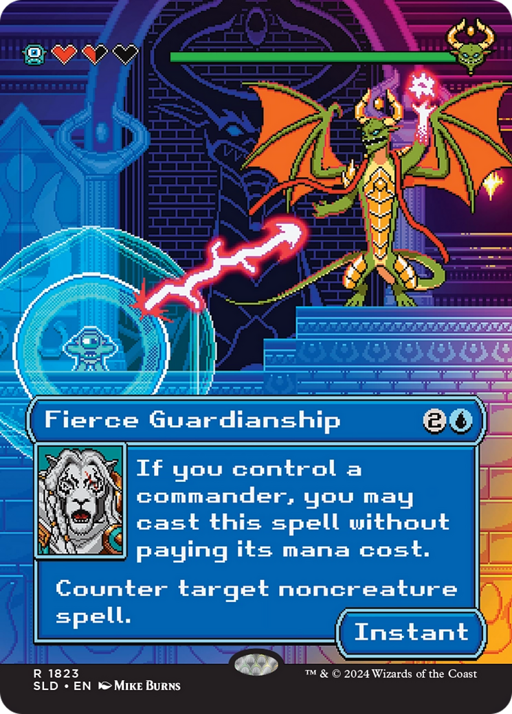 Fierce Guardianship (Rainbow Foil) [Secret Lair Drop Series] | Gam3 Escape