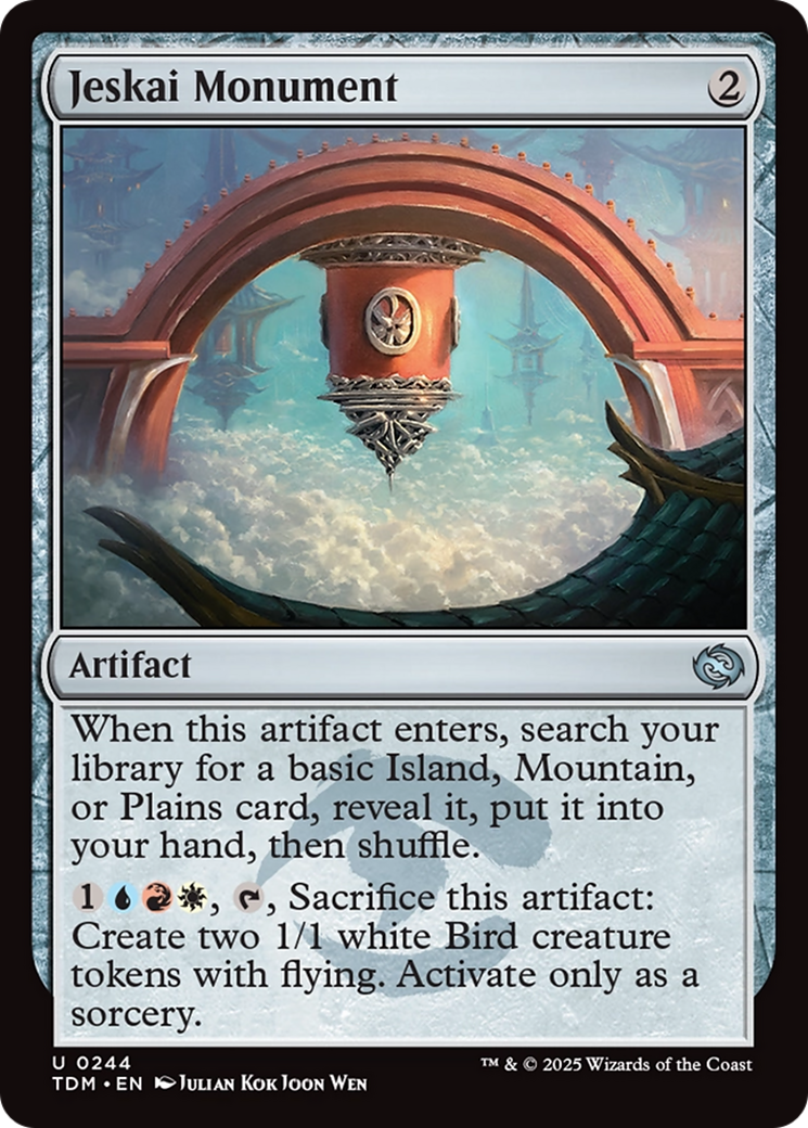 Jeskai Monument [Tarkir: Dragonstorm] | Gam3 Escape