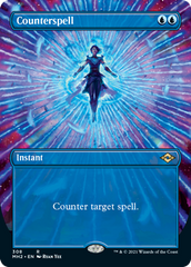 Counterspell (Borderless Alternate Art) [Modern Horizons 2] | Gam3 Escape