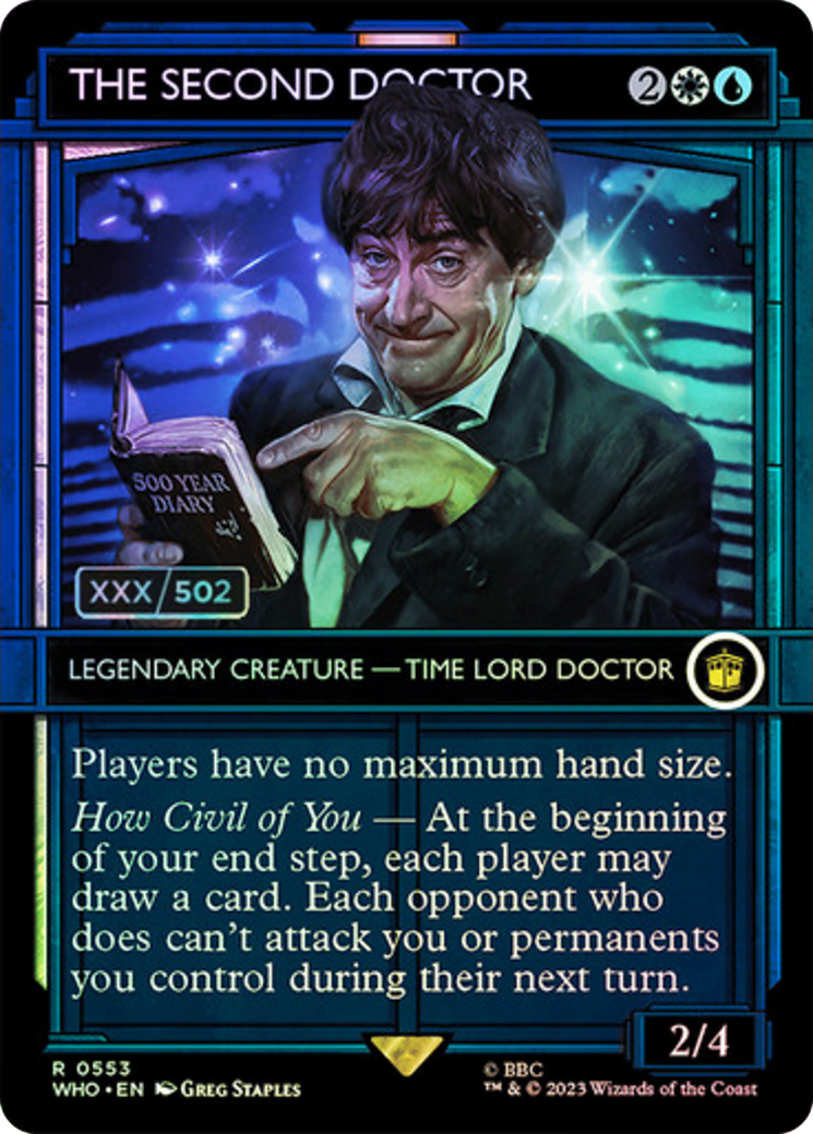 The Second Doctor (Serial Numbered) [Doctor Who] | Gam3 Escape