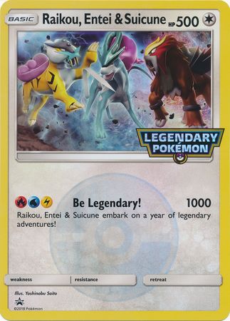 Raikou, Entei & Suicune (Jumbo Card) [Miscellaneous Cards] | Gam3 Escape