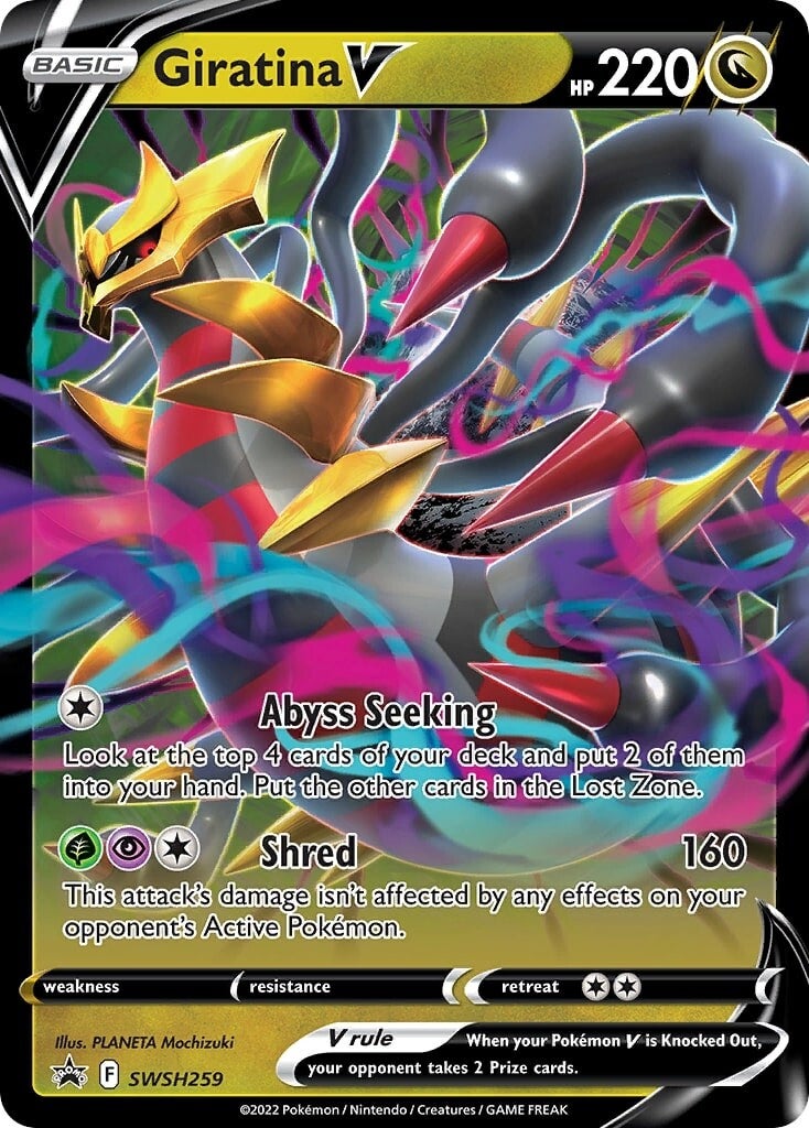 Giratina V (SWSH259) [Sword & Shield: Black Star Promos] | Gam3 Escape