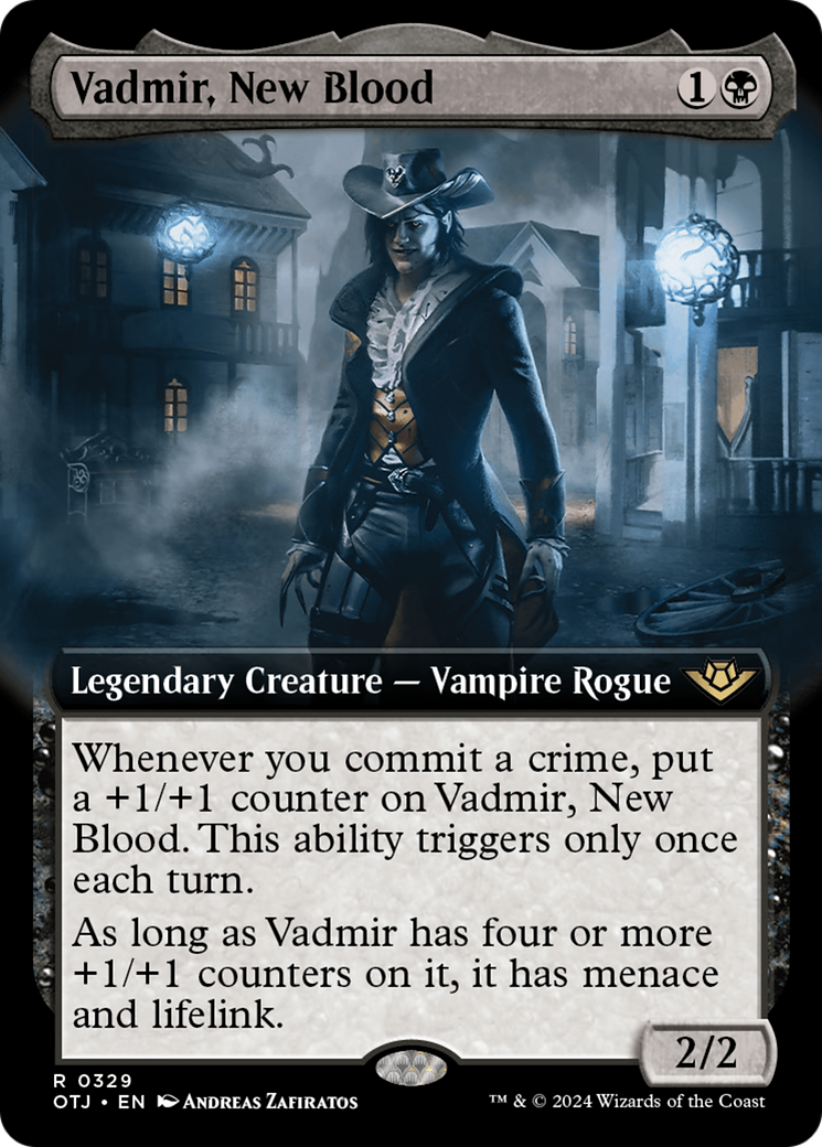 Vadmir, New Blood (Extended Art) [Outlaws of Thunder Junction] | Gam3 Escape