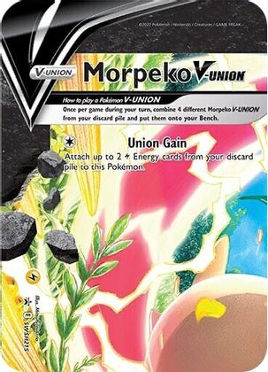 Morpeko V-UNION (SWSH215) [Sword & Shield: Black Star Promos] | Gam3 Escape