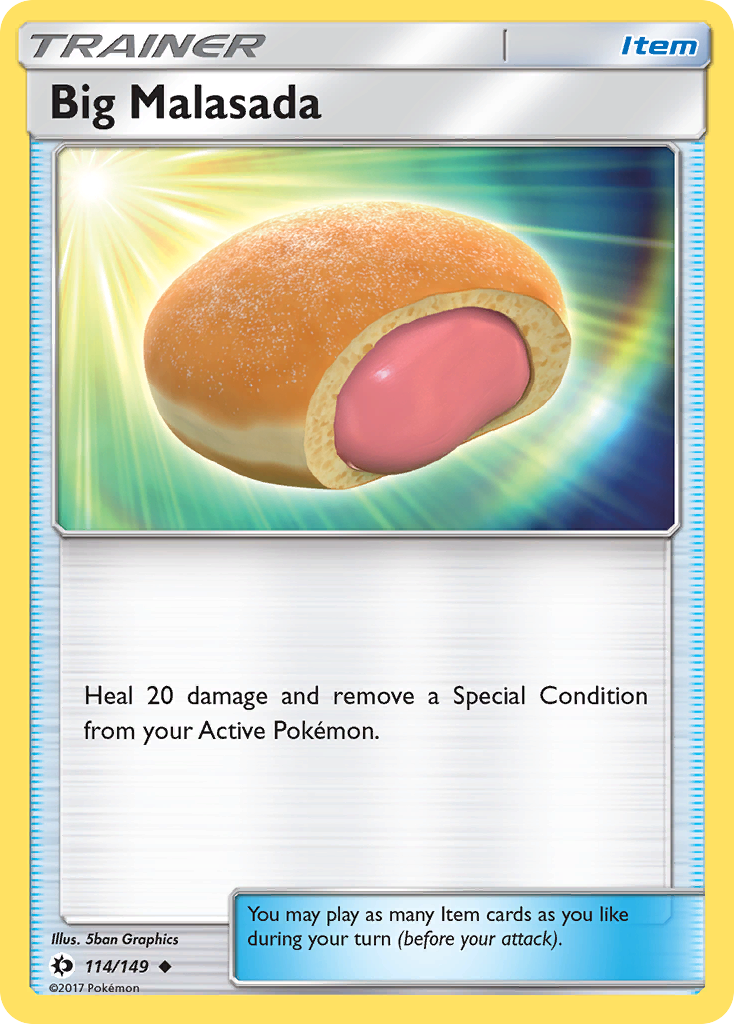 Big Malasada (114/149) [Sun & Moon: Base Set] | Gam3 Escape