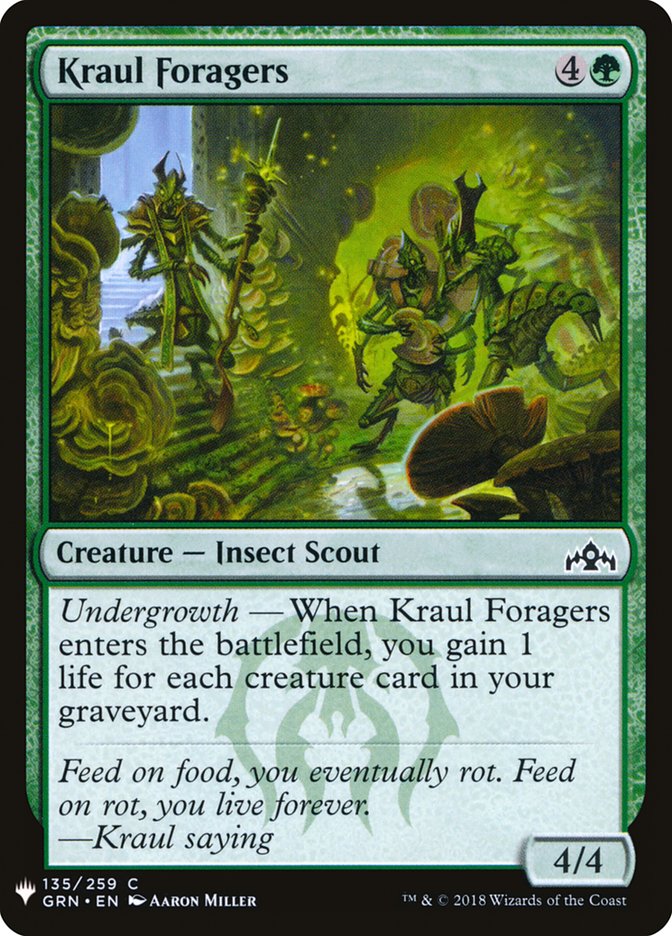 Kraul Foragers [Mystery Booster] | Gam3 Escape