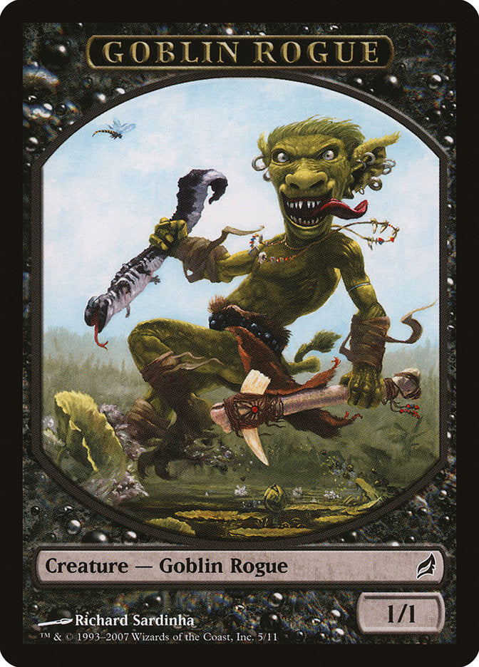 Goblin Rogue Token [Lorwyn Tokens] | Gam3 Escape