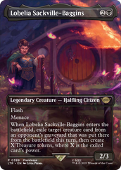 Lobelia Sackville-Baggins (Borderless Alternate Art) [The Lord of the Rings: Tales of Middle-Earth] | Gam3 Escape