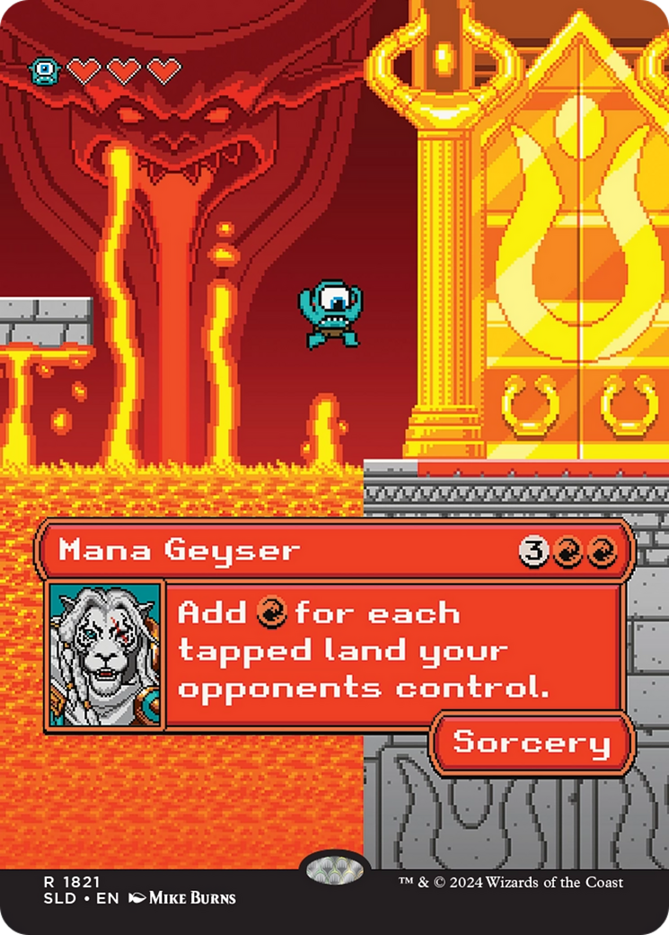 Mana Geyser [Secret Lair Drop Series] | Gam3 Escape