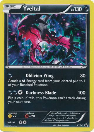 Yveltal (XY06) (Jumbo Card) [XY: Black Star Promos] | Gam3 Escape