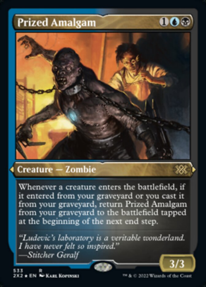 Prized Amalgam (Foil Etched) [Double Masters 2022] | Gam3 Escape