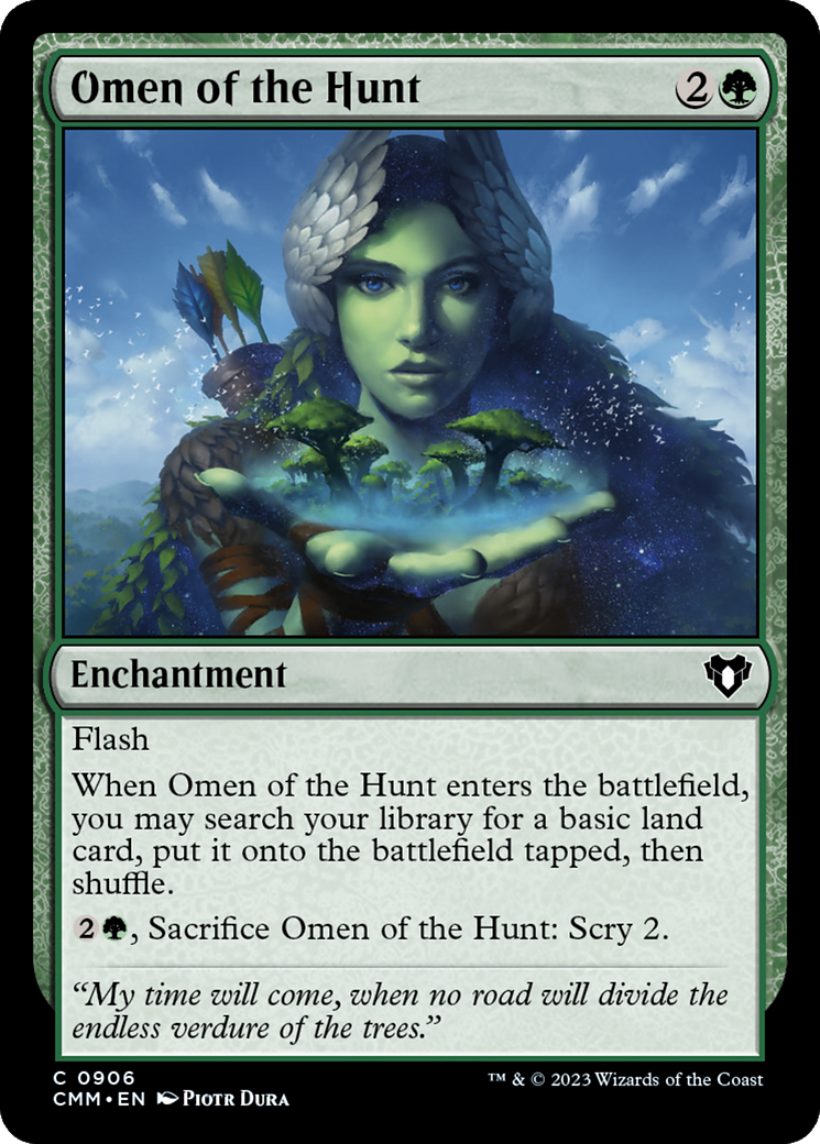 Omen of the Hunt [Commander Masters] | Gam3 Escape