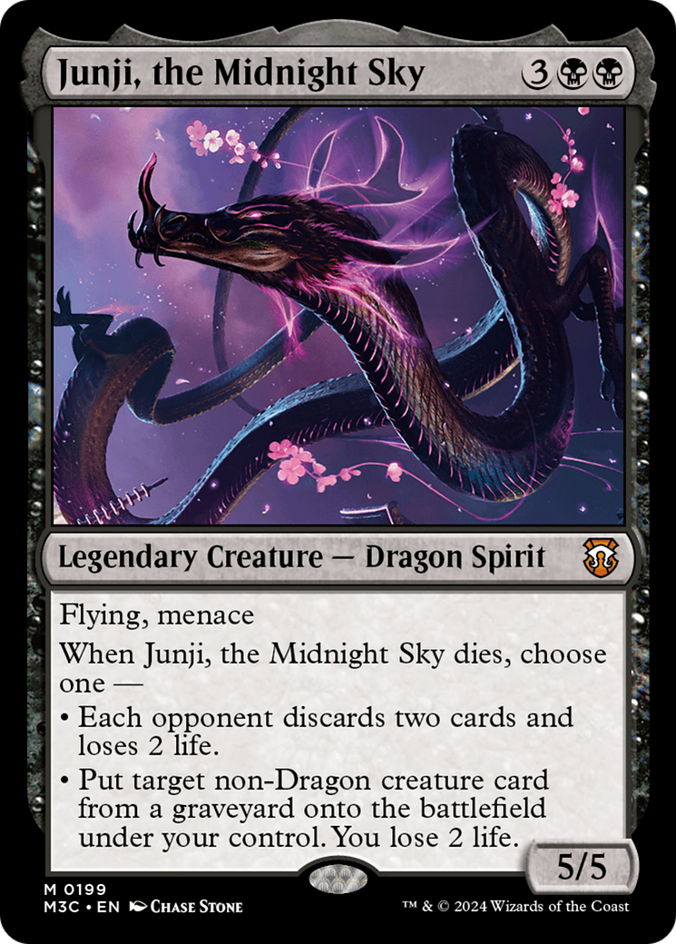 Junji, the Midnight Sky [Modern Horizons 3 Commander] | Gam3 Escape