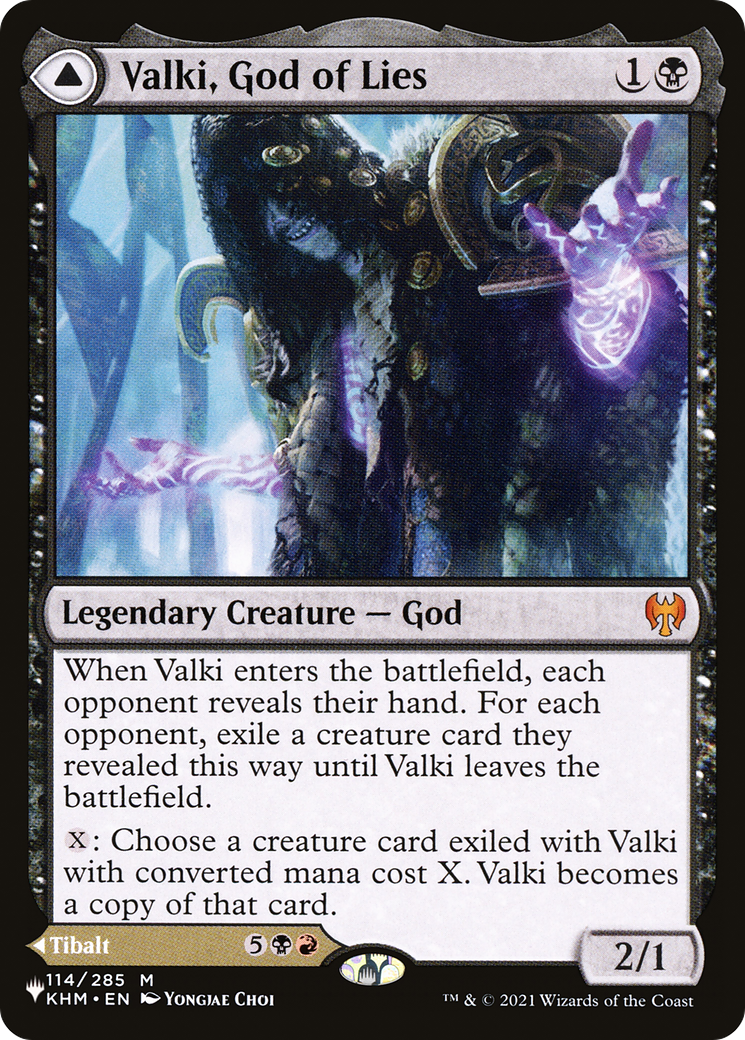 Valki, God of Lies // Tibalt, Cosmic Impostor [Secret Lair: From Cute to Brute] | Gam3 Escape