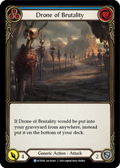 Drone of Brutality (Blue) [U-WTR166] (Welcome to Rathe Unlimited)  Unlimited Rainbow Foil | Gam3 Escape