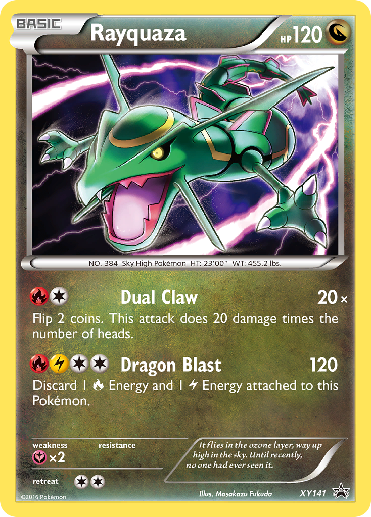 Rayquaza (XY141) [XY: Black Star Promos] | Gam3 Escape