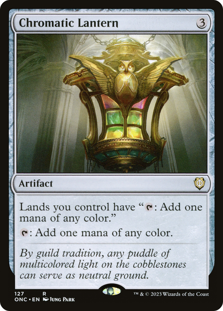 Chromatic Lantern [Phyrexia: All Will Be One Commander] | Gam3 Escape