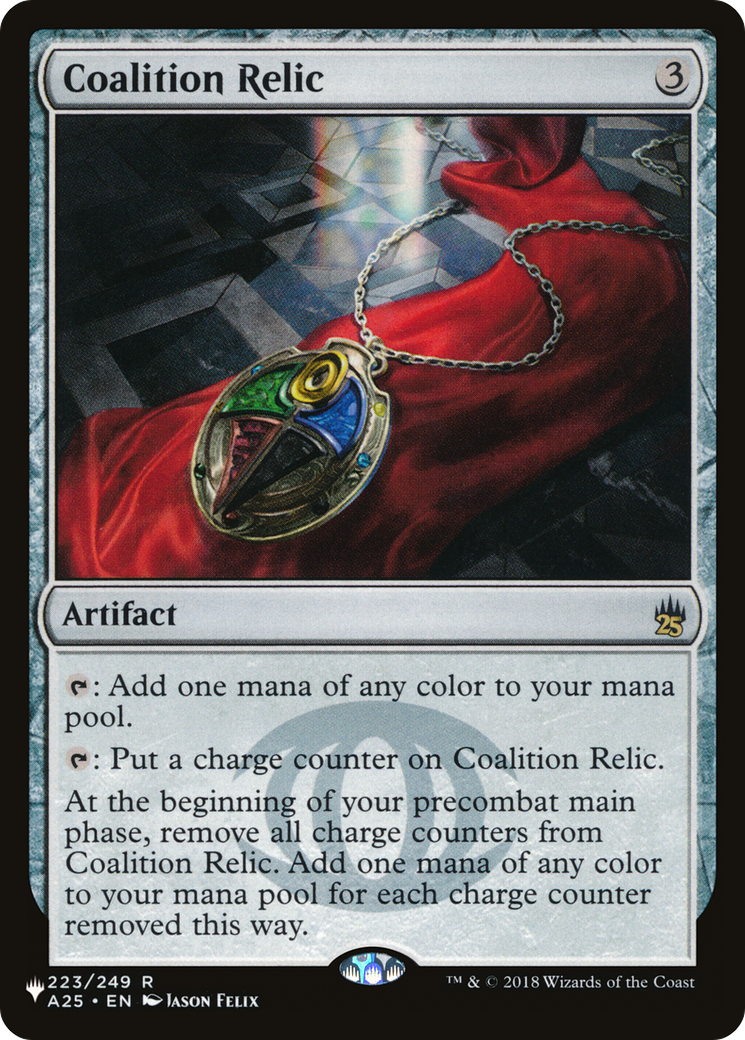 Coalition Relic (A25) [The List Reprints] | Gam3 Escape