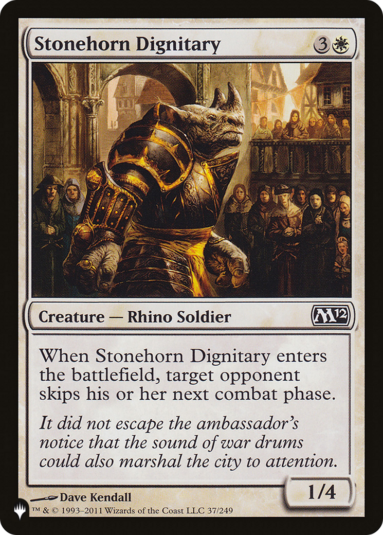 Stonehorn Dignitary [The List Reprints] | Gam3 Escape