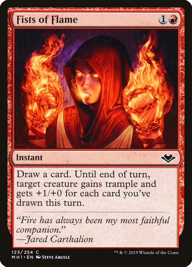 Fists of Flame [Modern Horizons] | Gam3 Escape