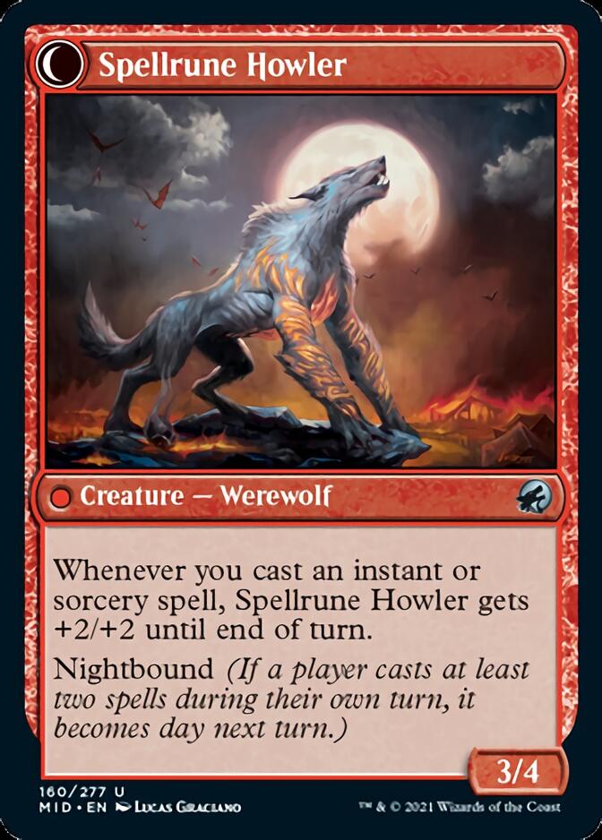 Spellrune Painter // Spellrune Howler [Innistrad: Midnight Hunt] | Gam3 Escape