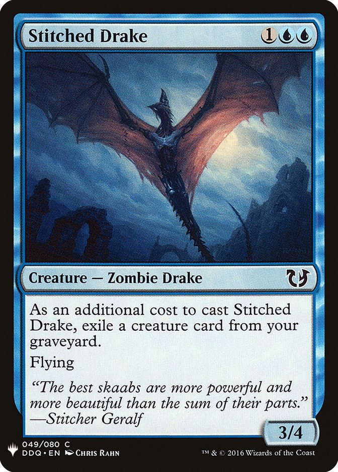 Stitched Drake [Mystery Booster] | Gam3 Escape